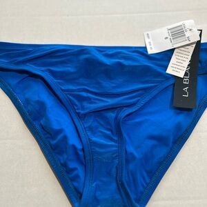 La Blanca Vibrant Blue Bikini Bottom Size 6